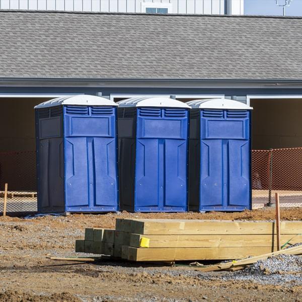 Heavy-duty construction site porta potty in West Helena, Arkansas
